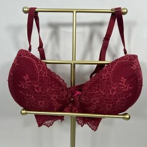 La SENZA Burgundy Lace Bra